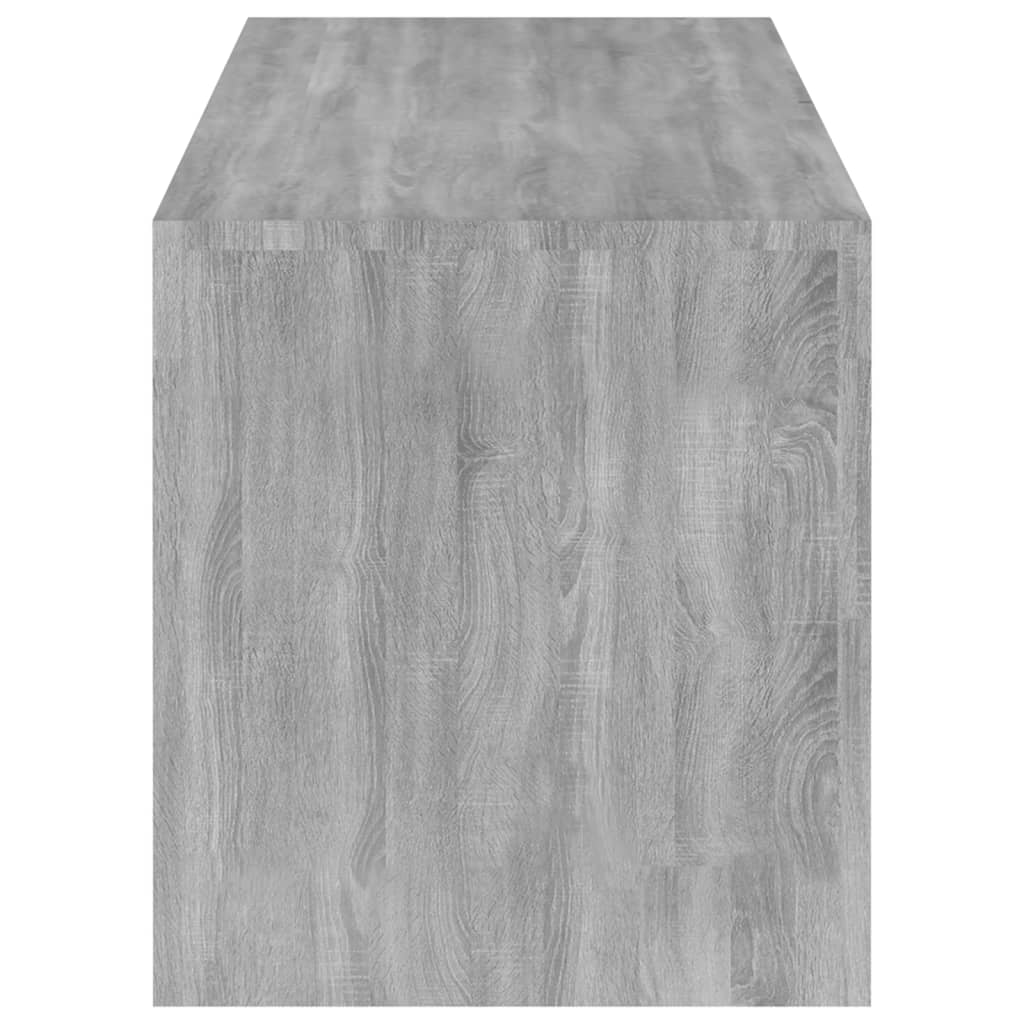 Meuble TV avec lumières LED sonoma gris 120x35x40 cm Meubles TV vidaXL   