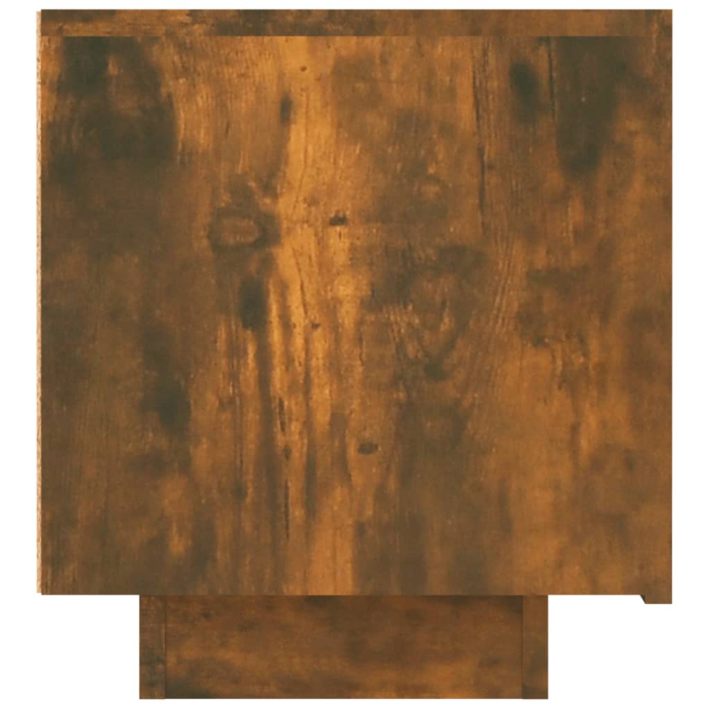 Meuble TV Chêne fumé 100x35x40 cm Bois d'ingénierie Meubles TV vidaXL   