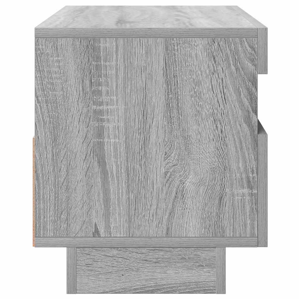 Meuble TV avec lumières LED sonoma gris 80x35x40 cm - XIOS