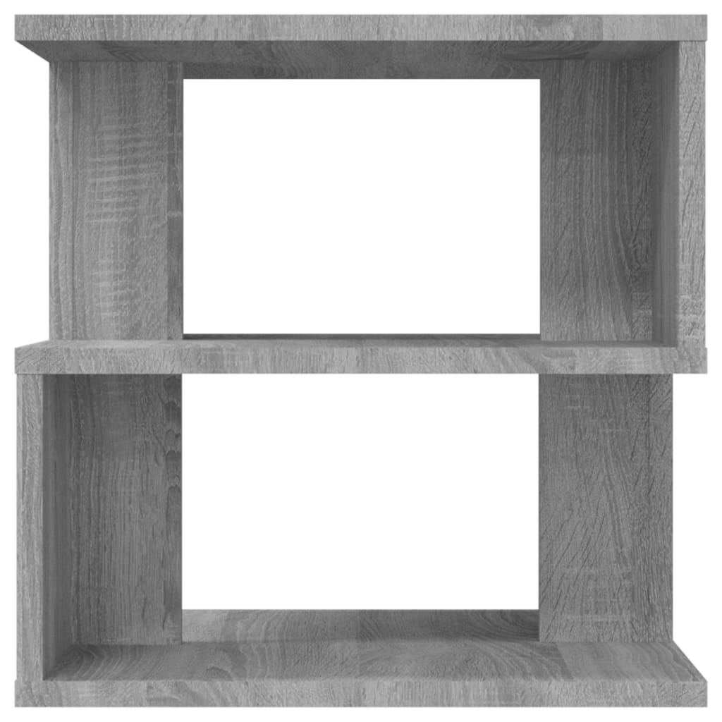 Table d'appoint Sonoma gris 40x40x40 cm Bois d'ingénierie - XIOS