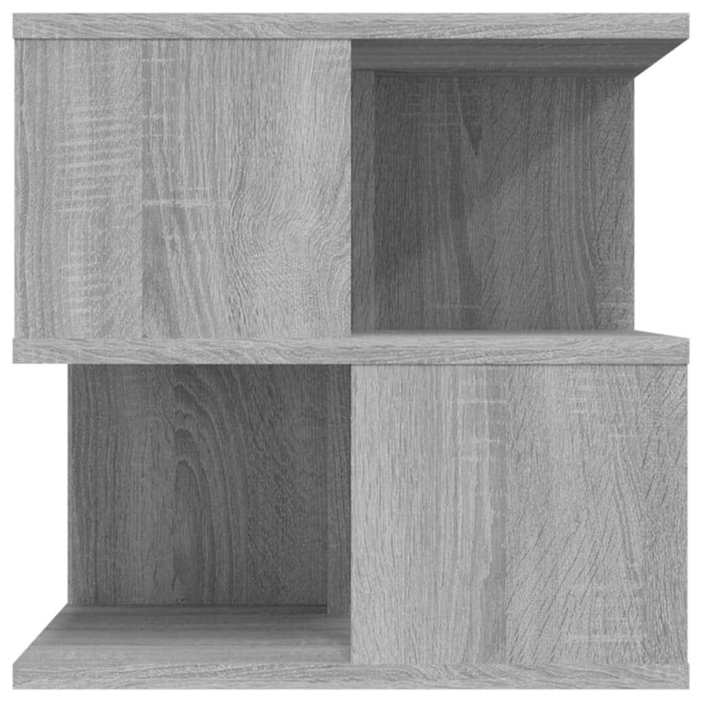 Table d'appoint Sonoma gris 40x40x40 cm Bois d'ingénierie - XIOS
