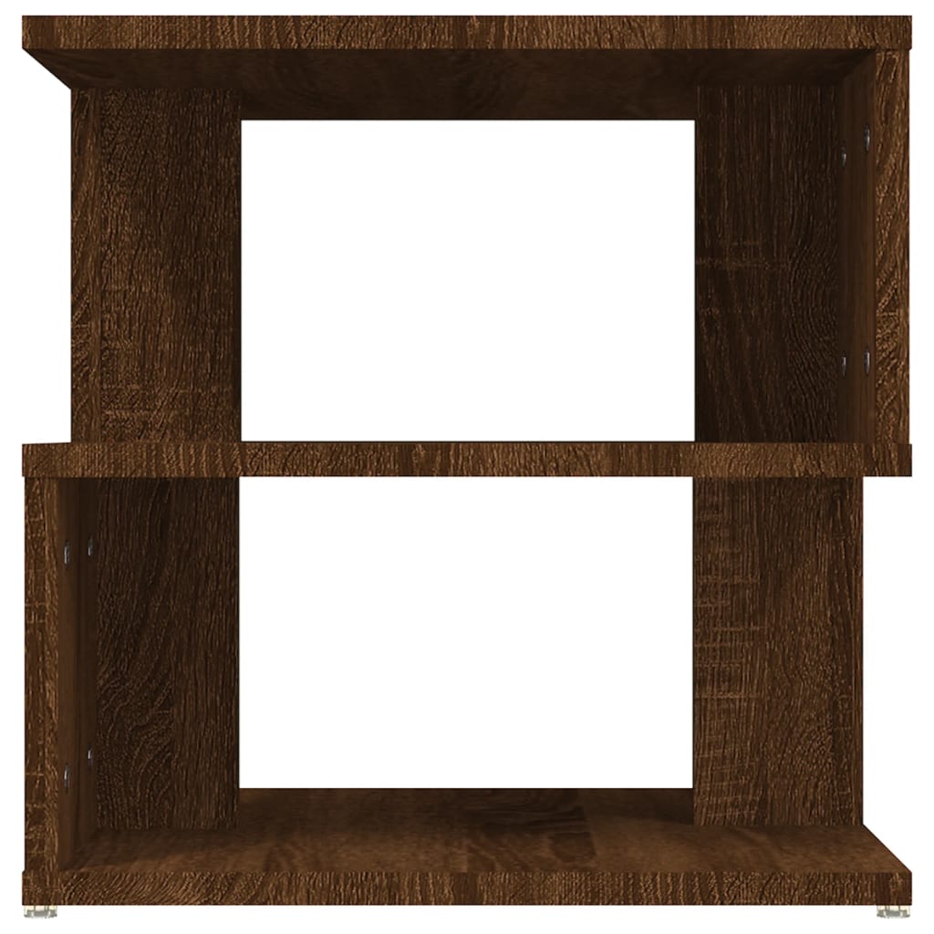 Table d'appoint Chêne marron 40x40x40 cm Bois d'ingénierie - XIOS