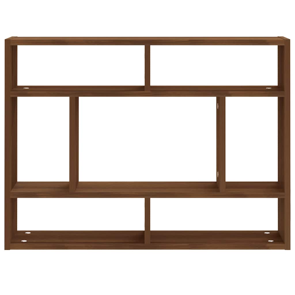 Étagère murale Chêne marron 75x16x55 cm Bois d'ingénierie - XIOS