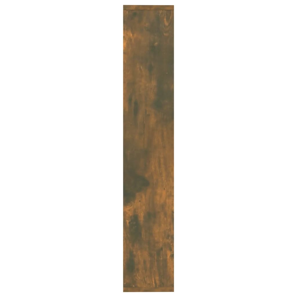Étagère murale Chêne fumé 36x16x90 cm Bois d'ingénierie - XIOS