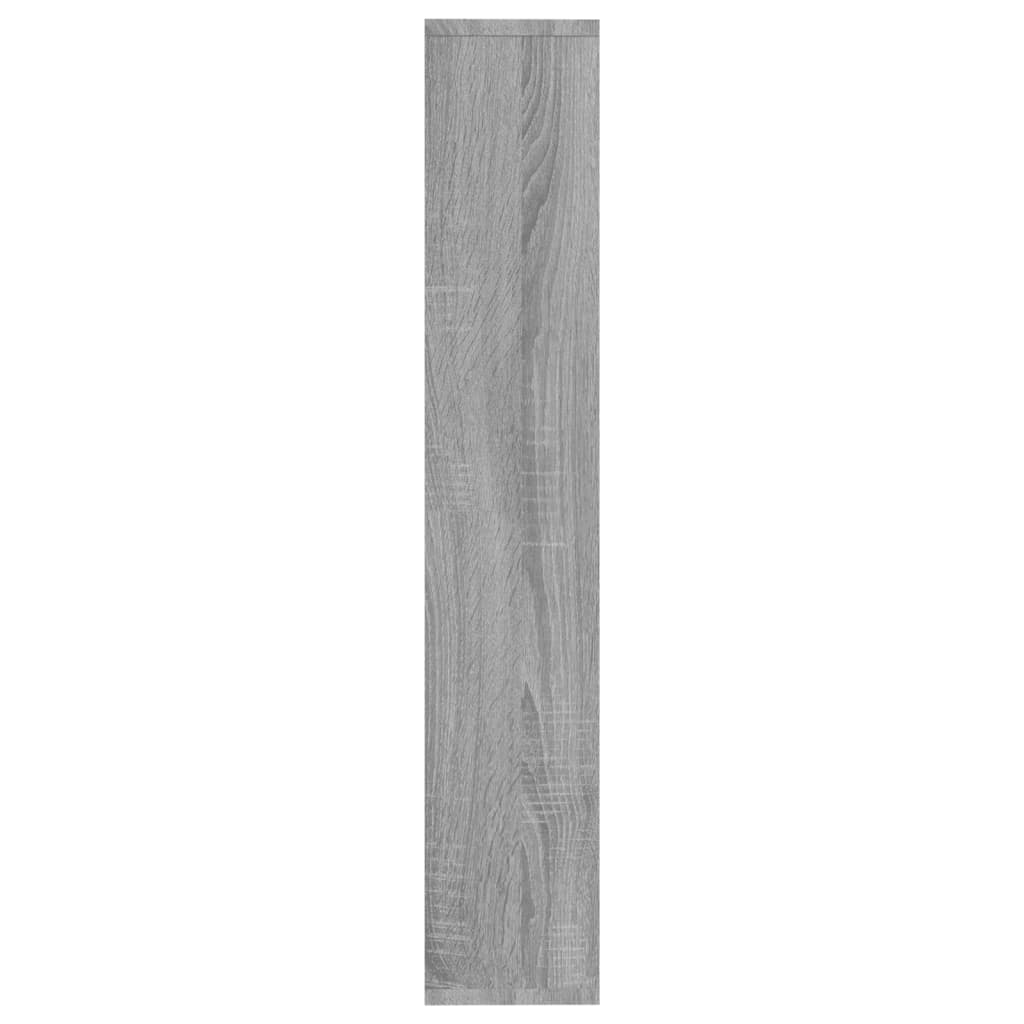 Étagère murale Sonoma gris 36x16x90 cm Bois d'ingénierie - XIOS