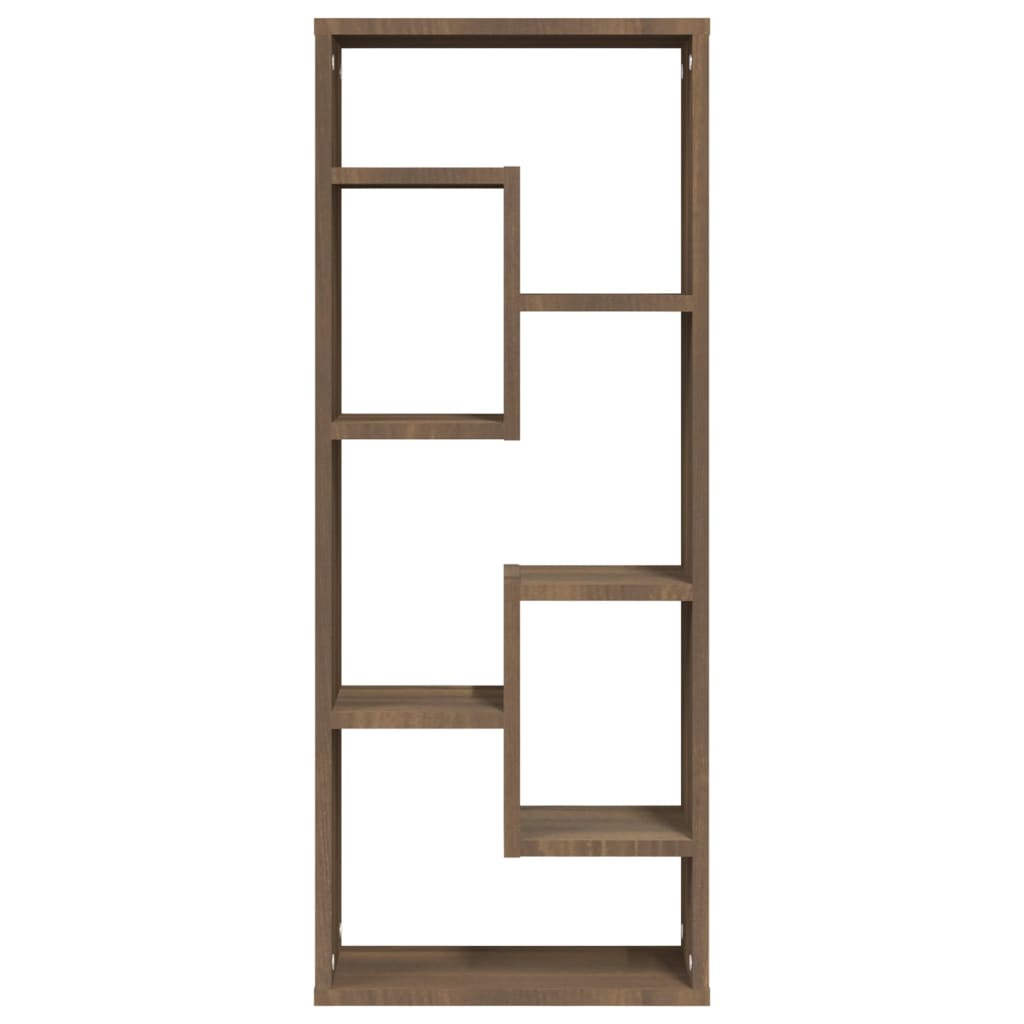 Étagère murale Chêne marron 36x16x90 cm Bois d'ingénierie - XIOS