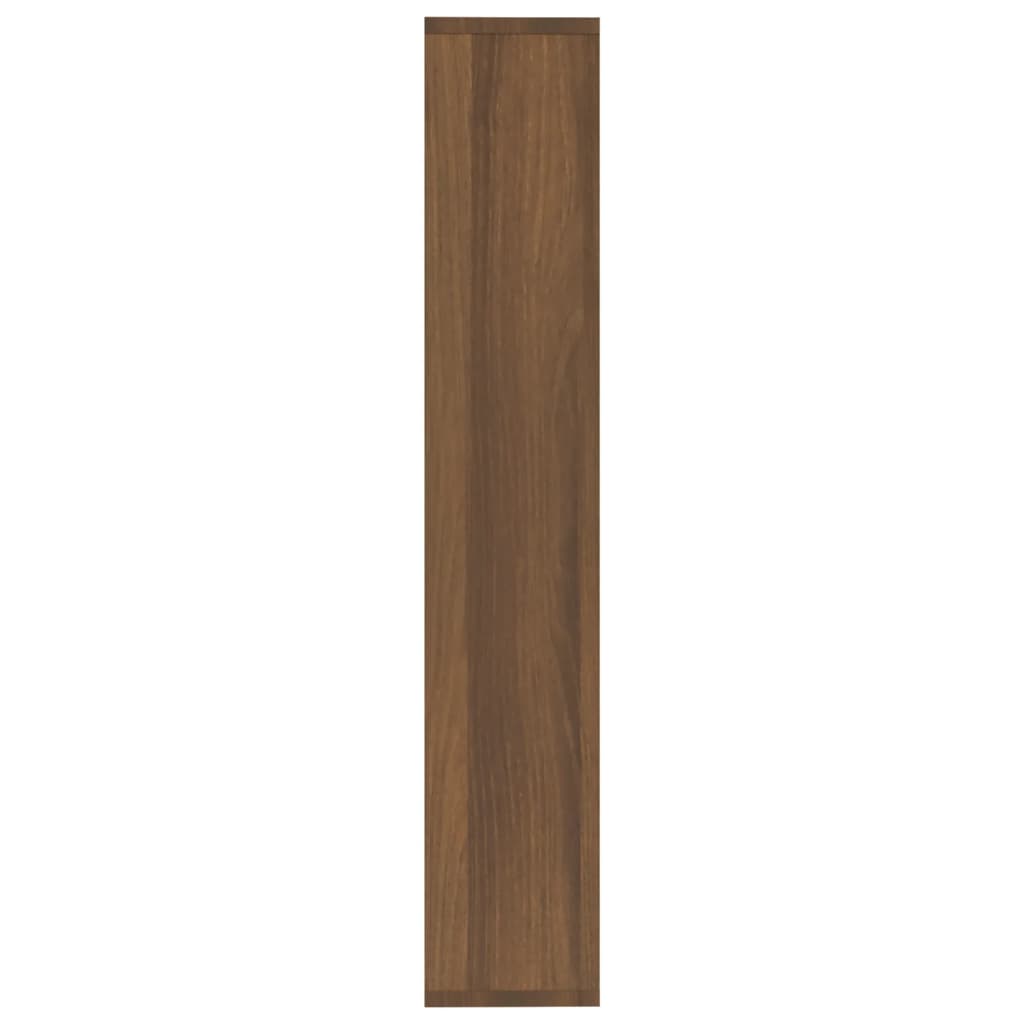 Étagère murale Chêne marron 36x16x90 cm Bois d'ingénierie - XIOS