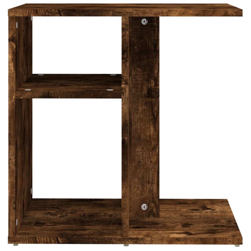 Table d'appoint Chêne fumé 50x30x50 cm Bois d'ingénierie - XIOS