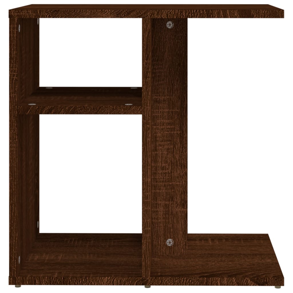 Table d'appoint Chêne marron 50x30x50 cm Bois d'ingénierie - XIOS