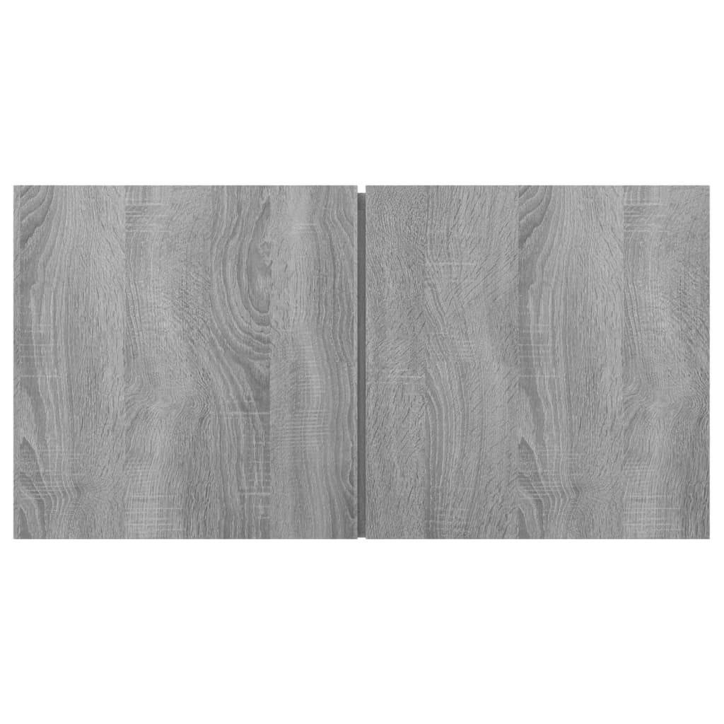 Armoire TV suspendue Sonoma gris 60x30x30 cm Bois d'ingénierie - XIOS