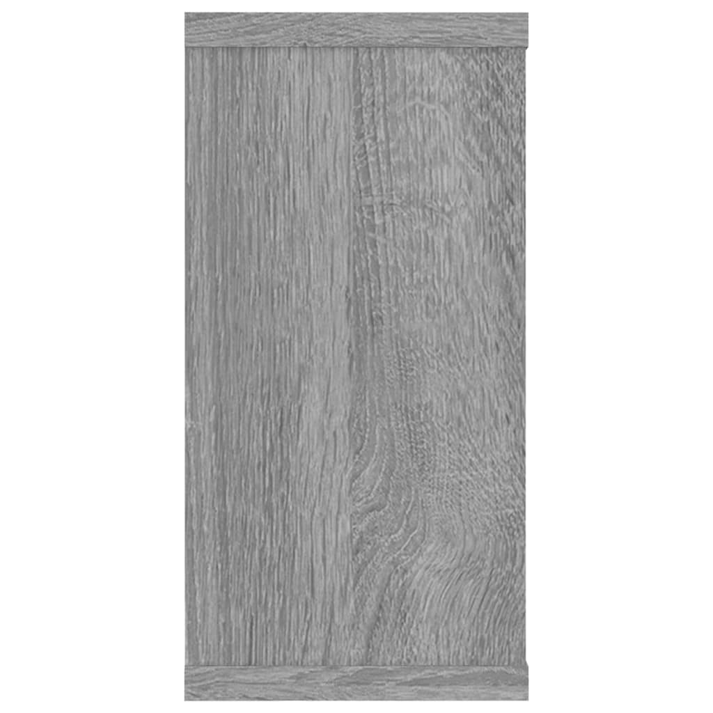 Étagères murales cube 4 pcs Sonoma gris 100x15x30 cm Bois - XIOS