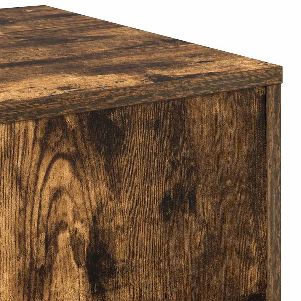 Tables d'appoint 3 pcs Chêne fumé Bois d'ingénierie - XIOS