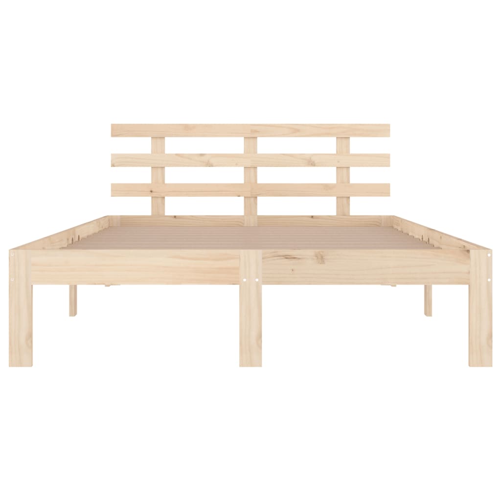 Cadre de lit sans matelas bois massif 120x200 cm - XIOS