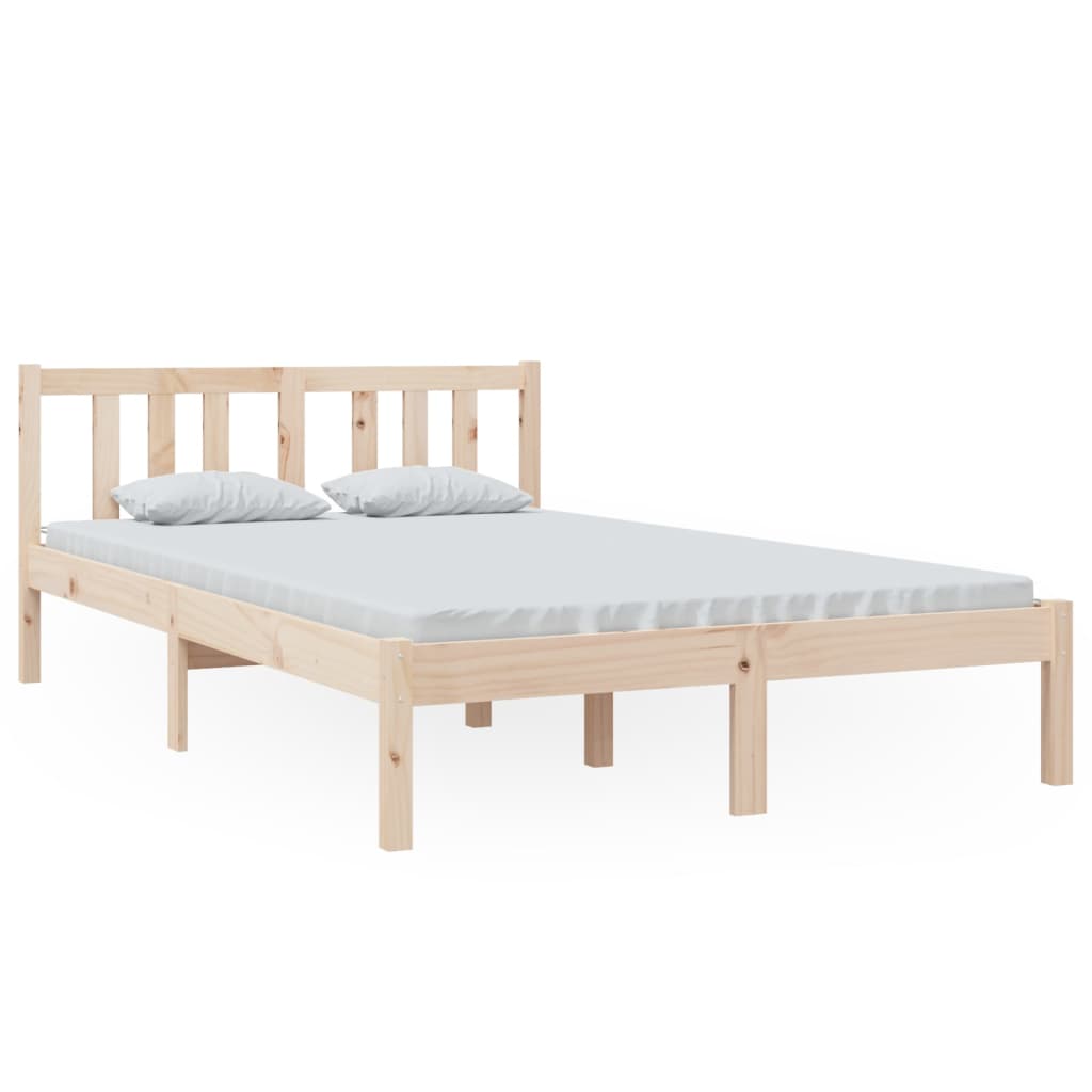 Cadre de lit sans matelas bois massif 120x200 cm - XIOS