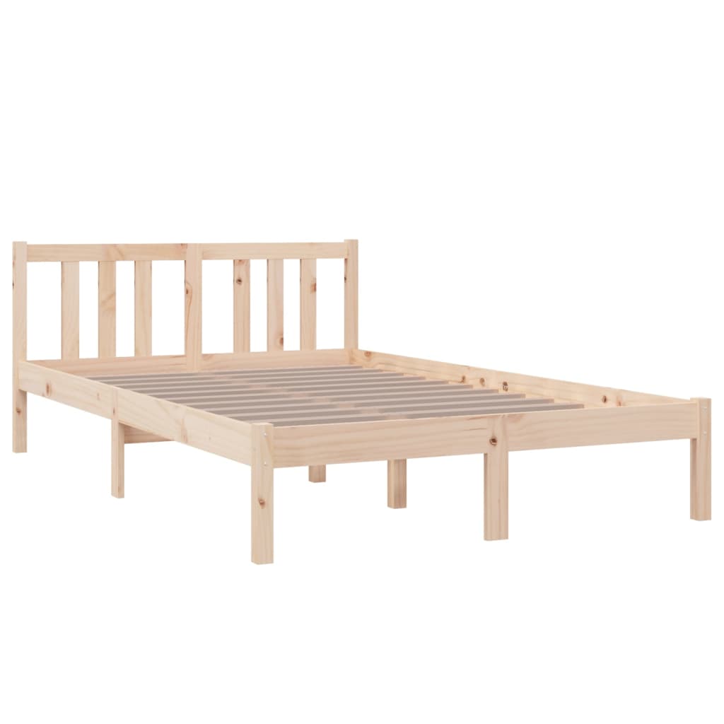 Cadre de lit sans matelas bois massif 120x200 cm - XIOS