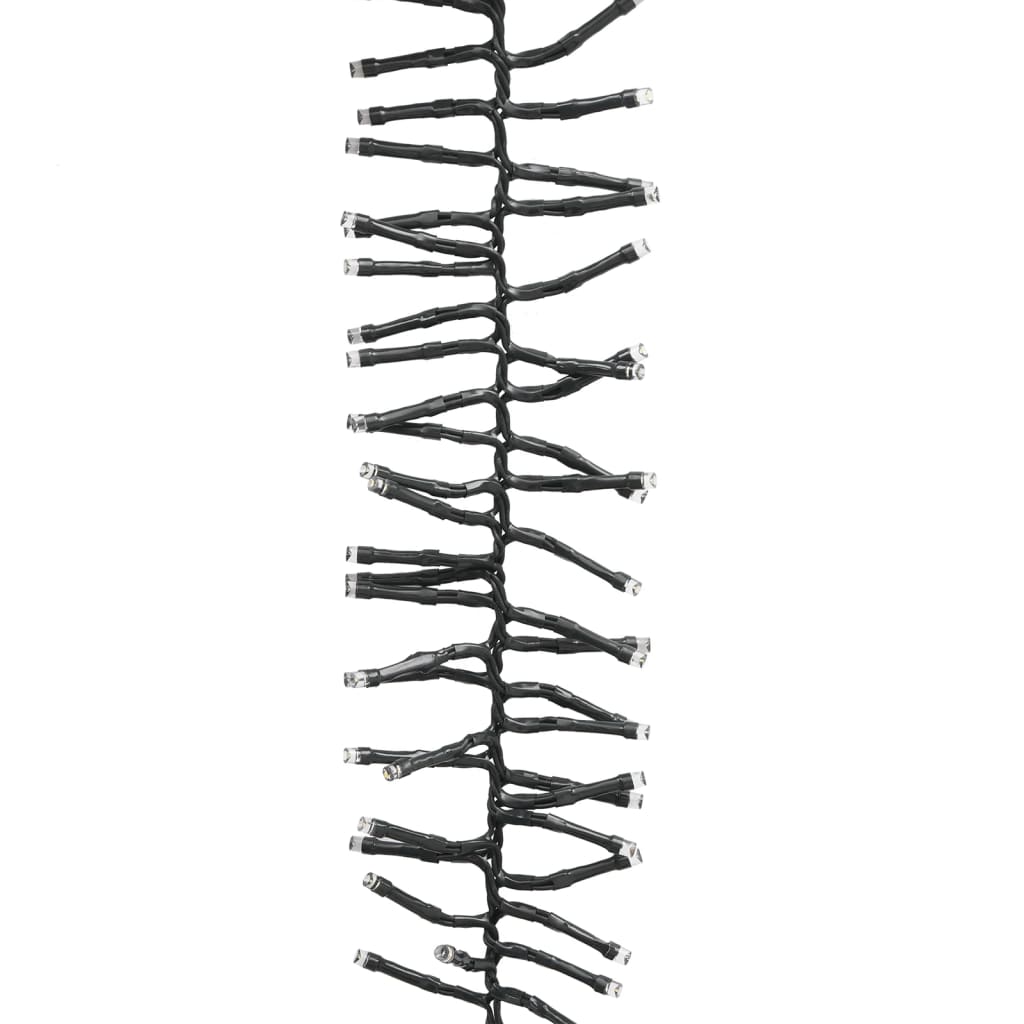 Guirlande lumineuse à LED groupées 400LED Blanc chaud 7,4 m PVC - XIOS