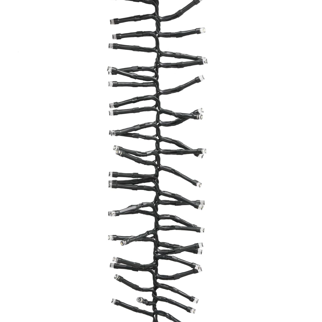Guirlande lumineuse à LED groupées 400LED Blanc froid 7,4 m PVC - XIOS