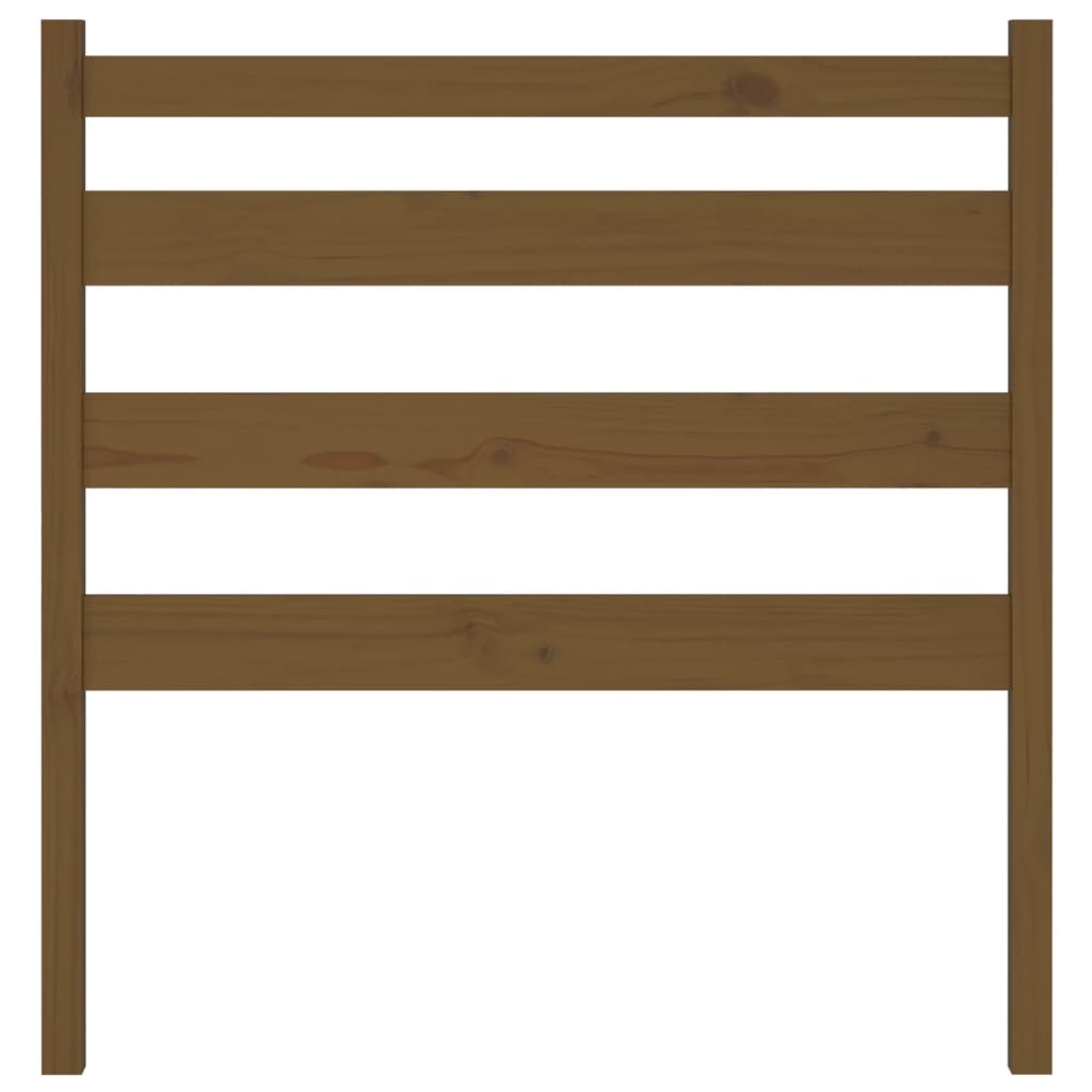Tête de lit Marron miel 81x4x100 cm Bois massif de pin - XIOS