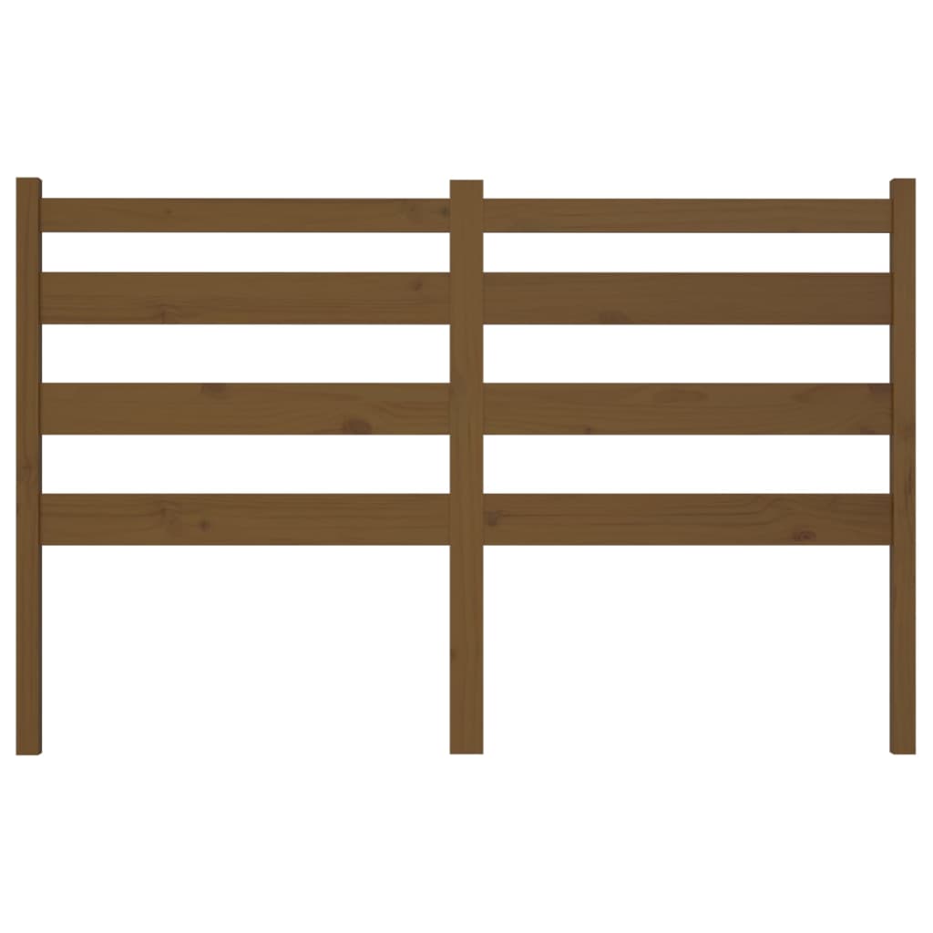 Tête de lit Marron miel 146x4x100 cm Bois massif de pin - XIOS