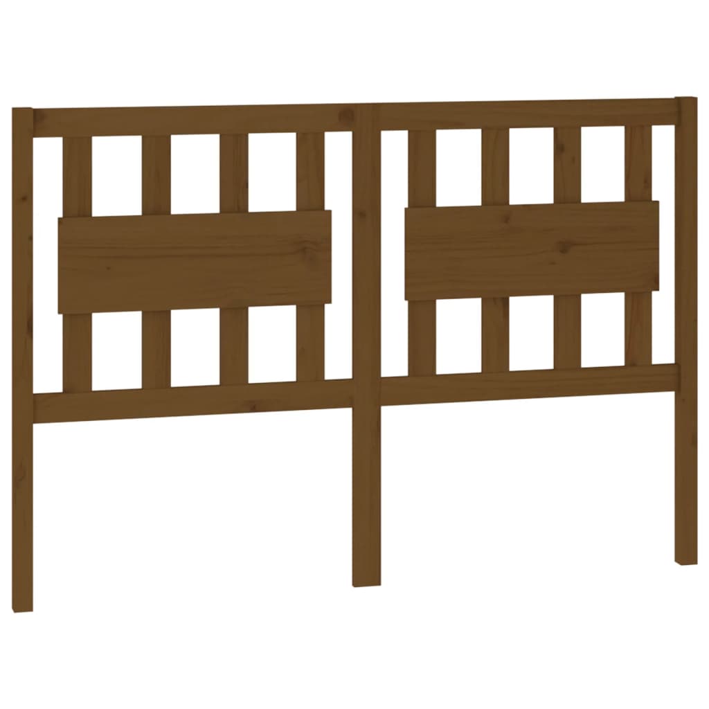 Tête de lit Marron miel 145,5x4x100 cm Bois massif de pin - XIOS