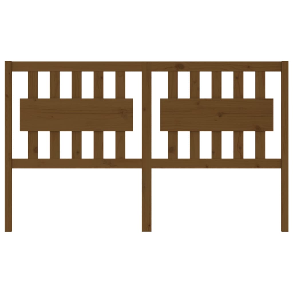 Tête de lit Marron miel 155,5x4x100 cm Bois massif de pin - XIOS