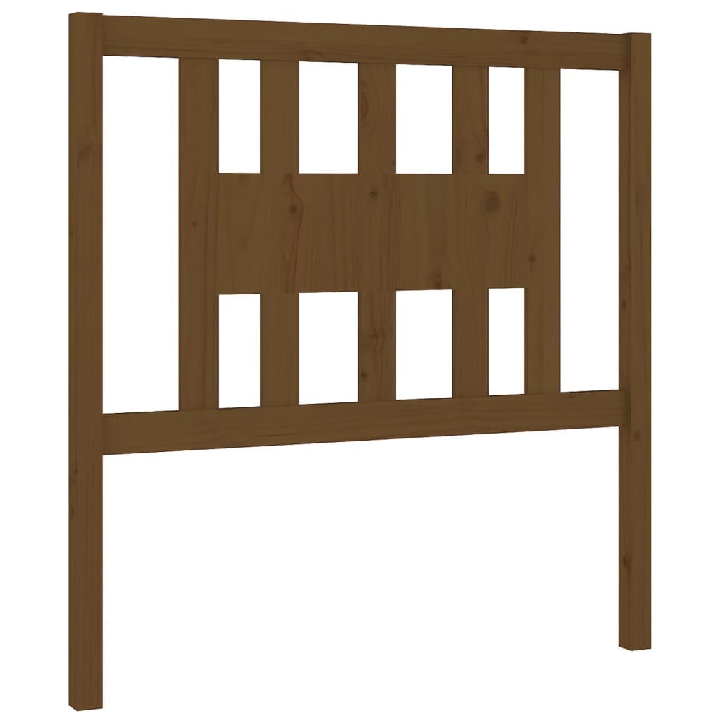 Tête de lit Marron miel 106x4x100 cm Bois massif de pin - XIOS