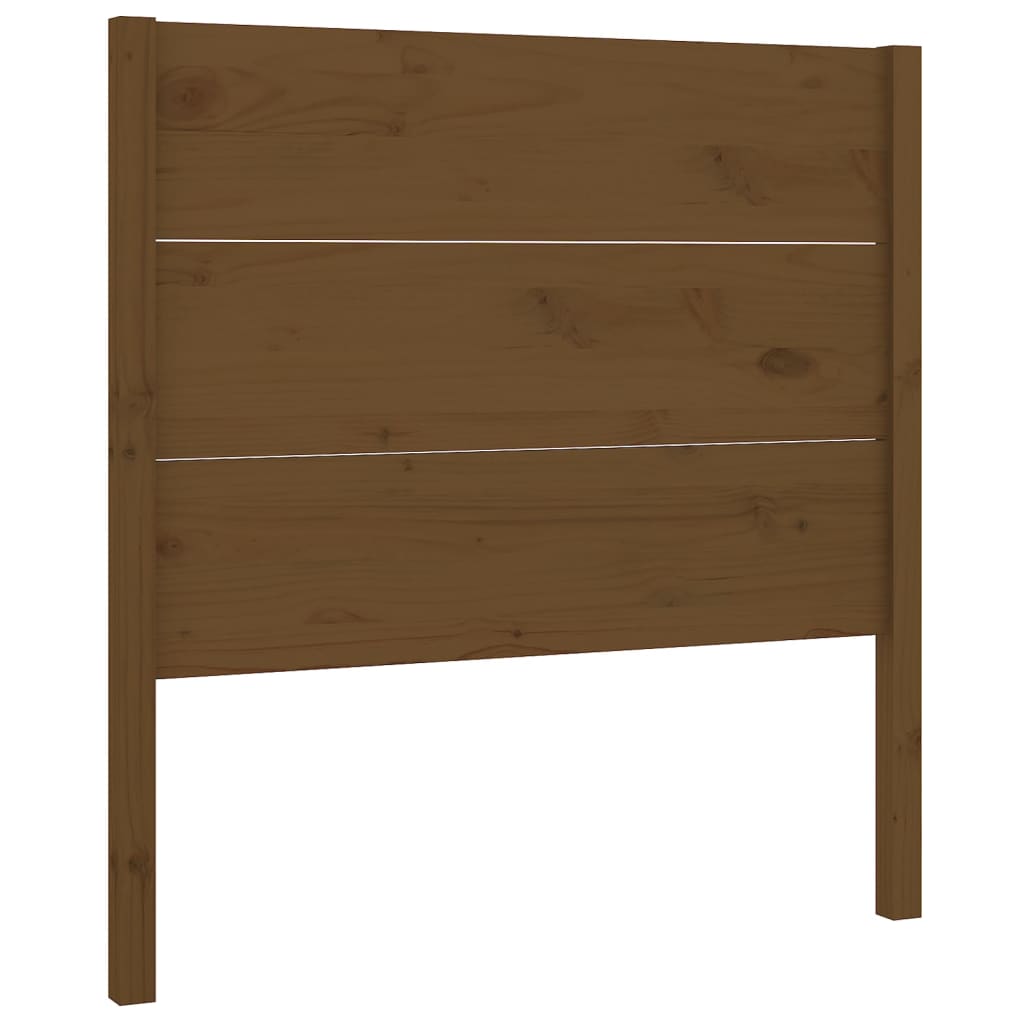 Tête de lit Marron miel 81x4x100 cm Bois massif de pin - XIOS