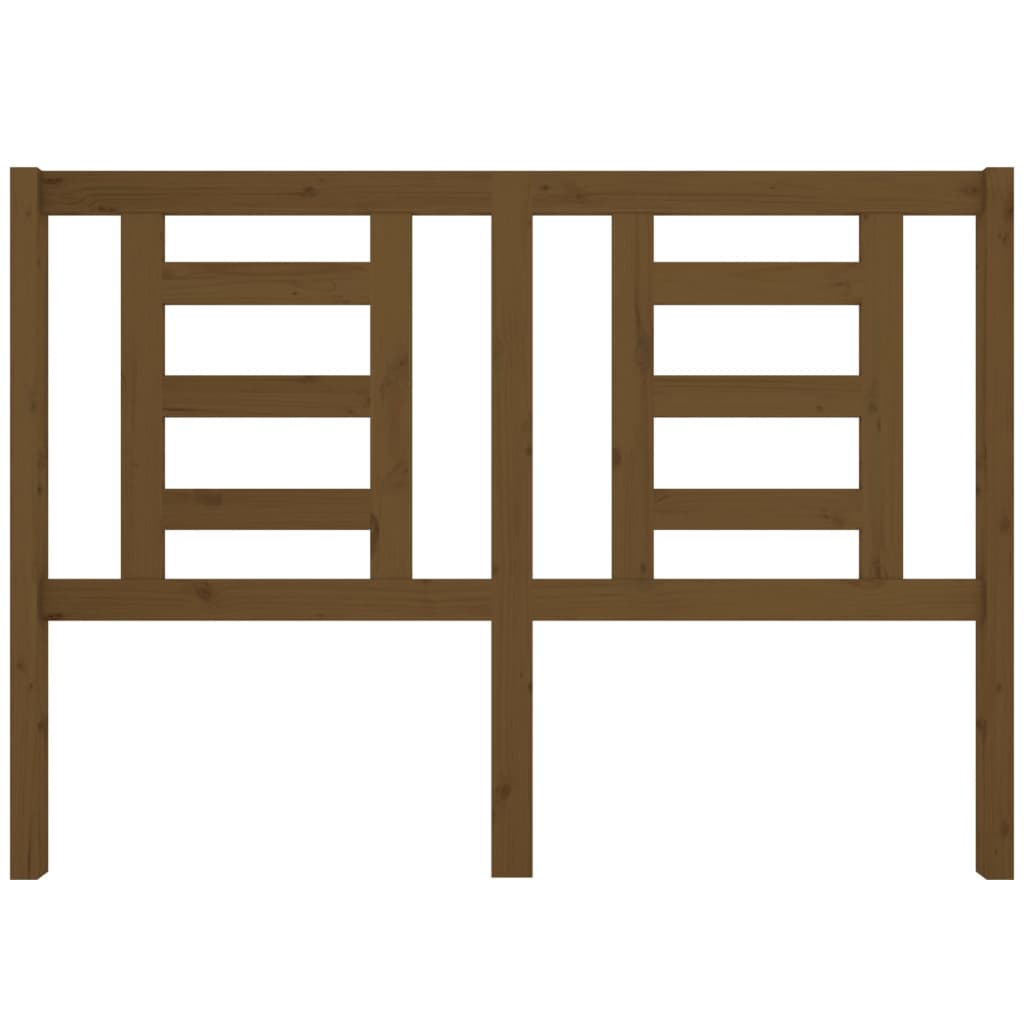 Tête de lit Marron miel 141x4x100 cm Bois massif de pin - XIOS