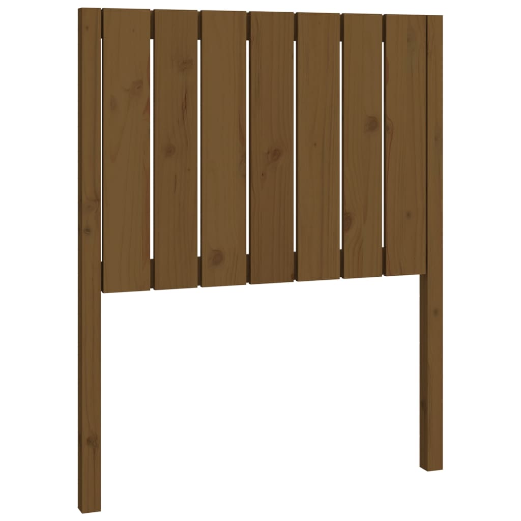 Tête de lit Marron miel 80,5x4x100 cm Bois massif de pin - XIOS