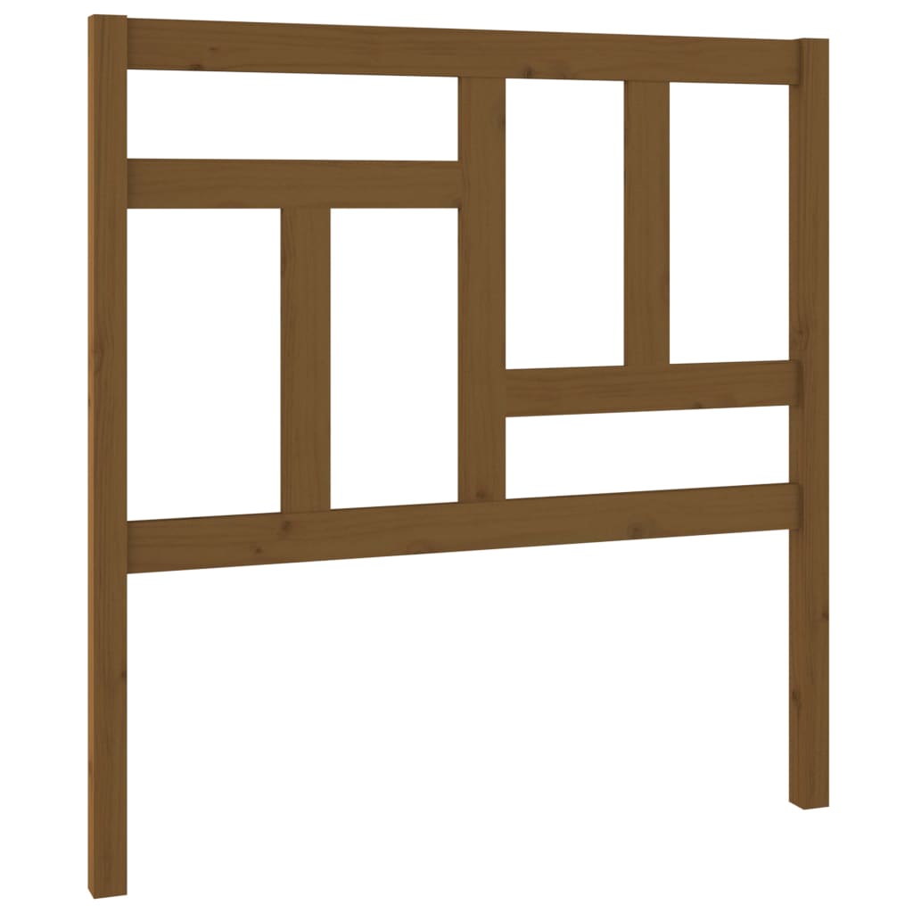 Tête de lit Marron miel 80,5x4x100 cm Bois massif de pin - XIOS