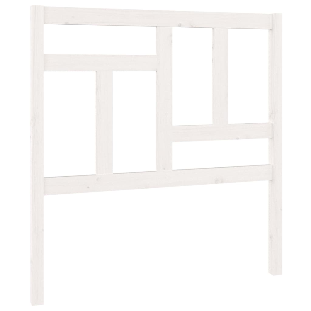 Tête de lit Blanc 95,5x4x100 cm Bois massif de pin - XIOS