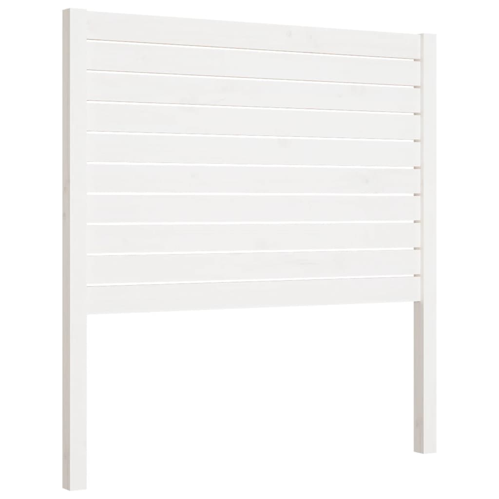 Tête de lit Blanc 81x4x100 cm Bois massif de pin - XIOS
