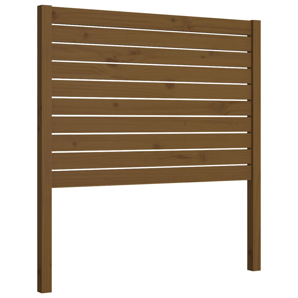 Tête de lit Marron miel 106x4x100 cm Bois massif de pin - XIOS