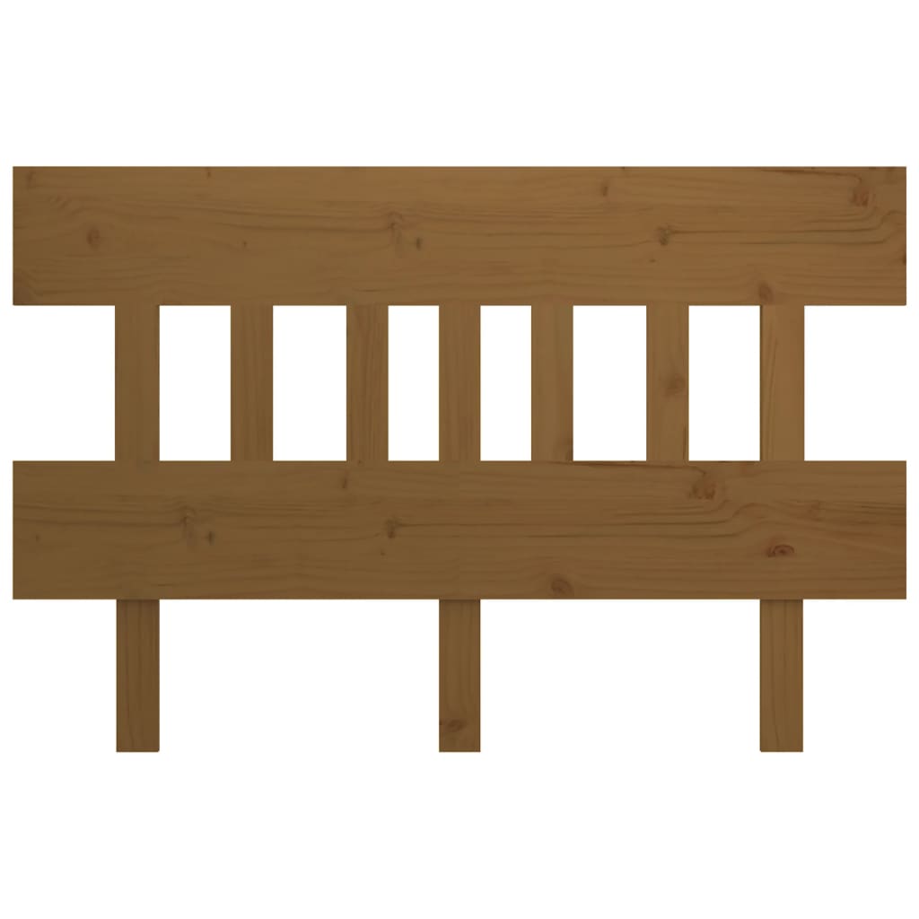 Tête de lit Marron miel 153,5x3x81 cm Bois massif de pin - XIOS