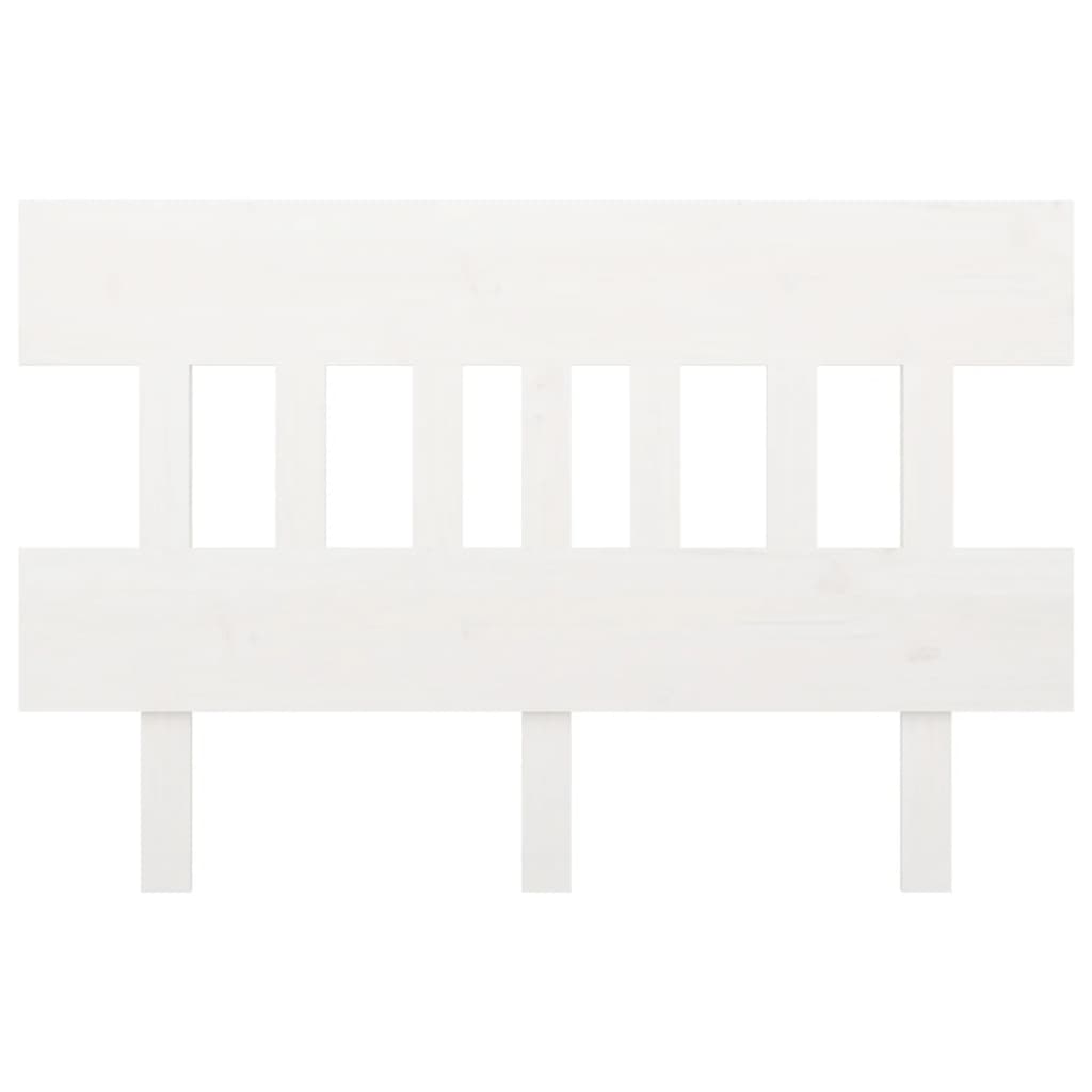 Tête de lit Blanc 163,5x3x81 cm Bois massif de pin - XIOS