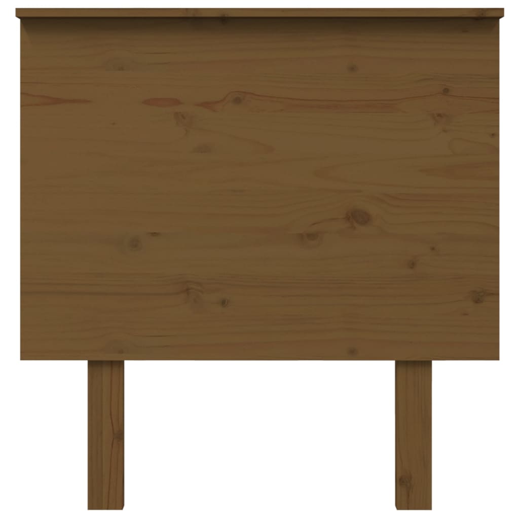 Tête de lit Marron miel 79x6x82,5 cm Bois massif de pin - XIOS
