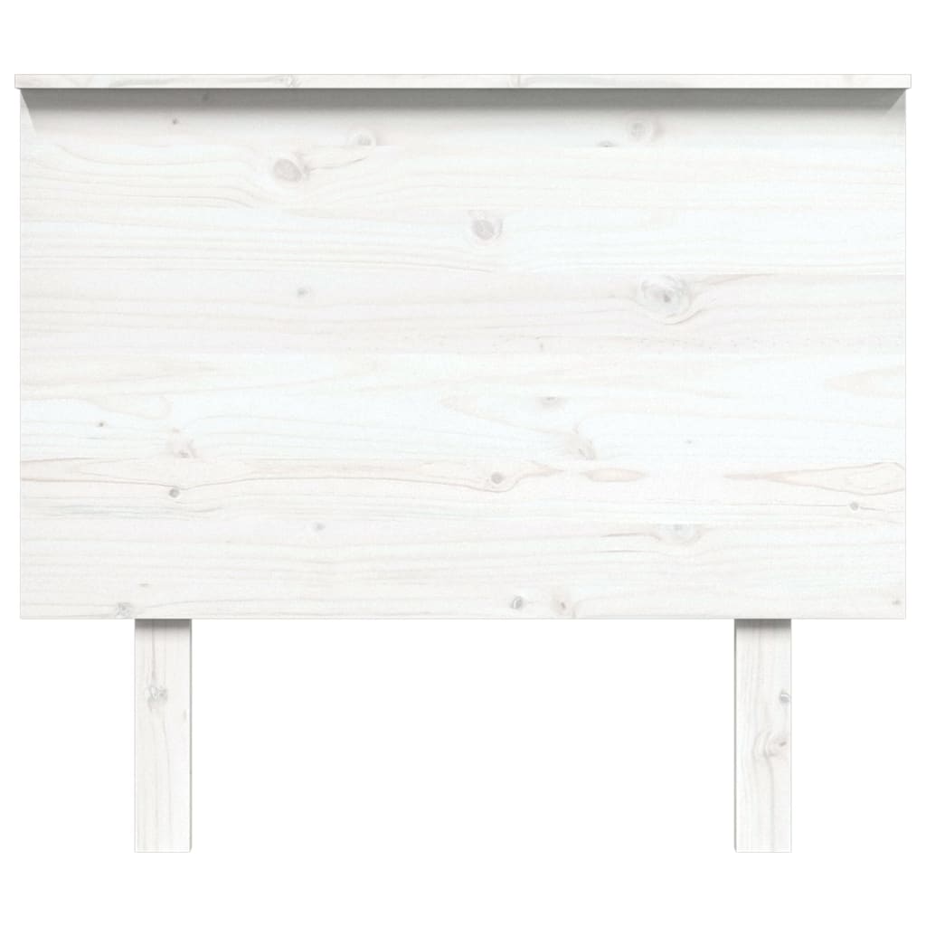 Tête de lit Blanc 94x6x82,5 cm Bois massif de pin - XIOS