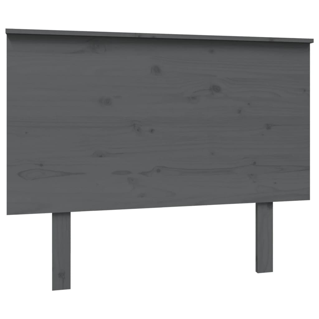 Tête de lit Gris 104x6x82,5 cm Bois massif de pin - XIOS