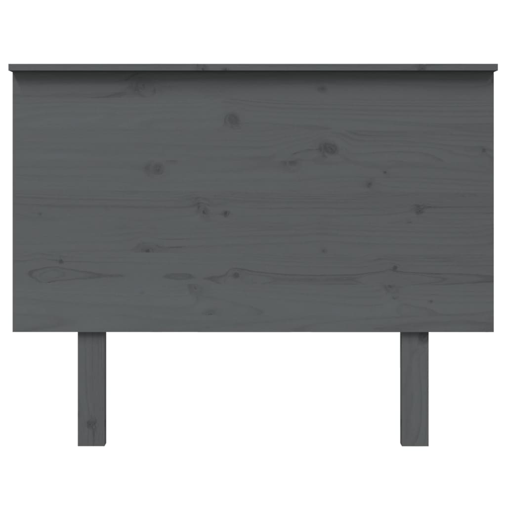Tête de lit Gris 104x6x82,5 cm Bois massif de pin - XIOS