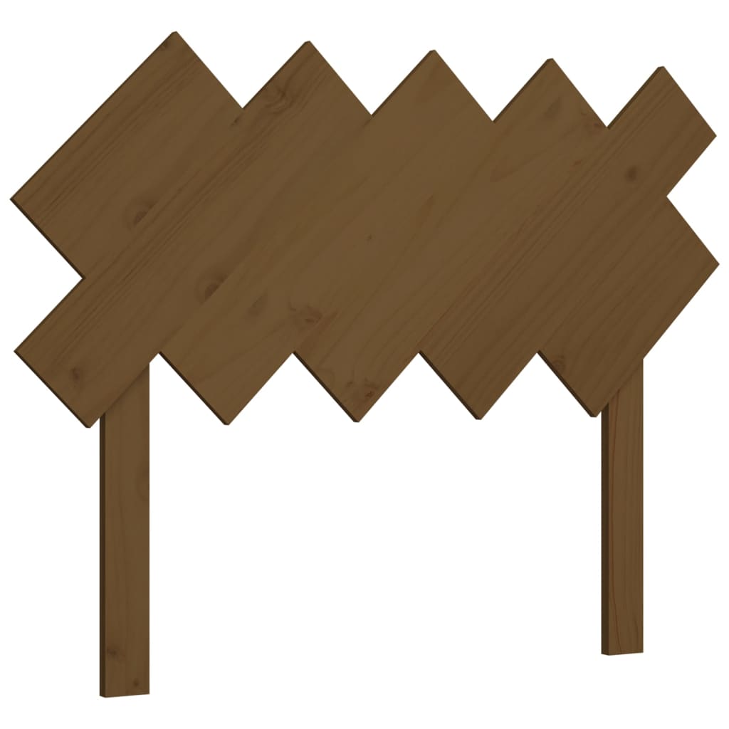 Tête de lit Marron miel 104x3x80,5 cm Bois massif de pin - XIOS