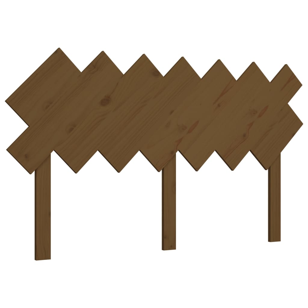 Tête de lit Marron miel 141x3x80,5 cm Bois massif de pin - XIOS