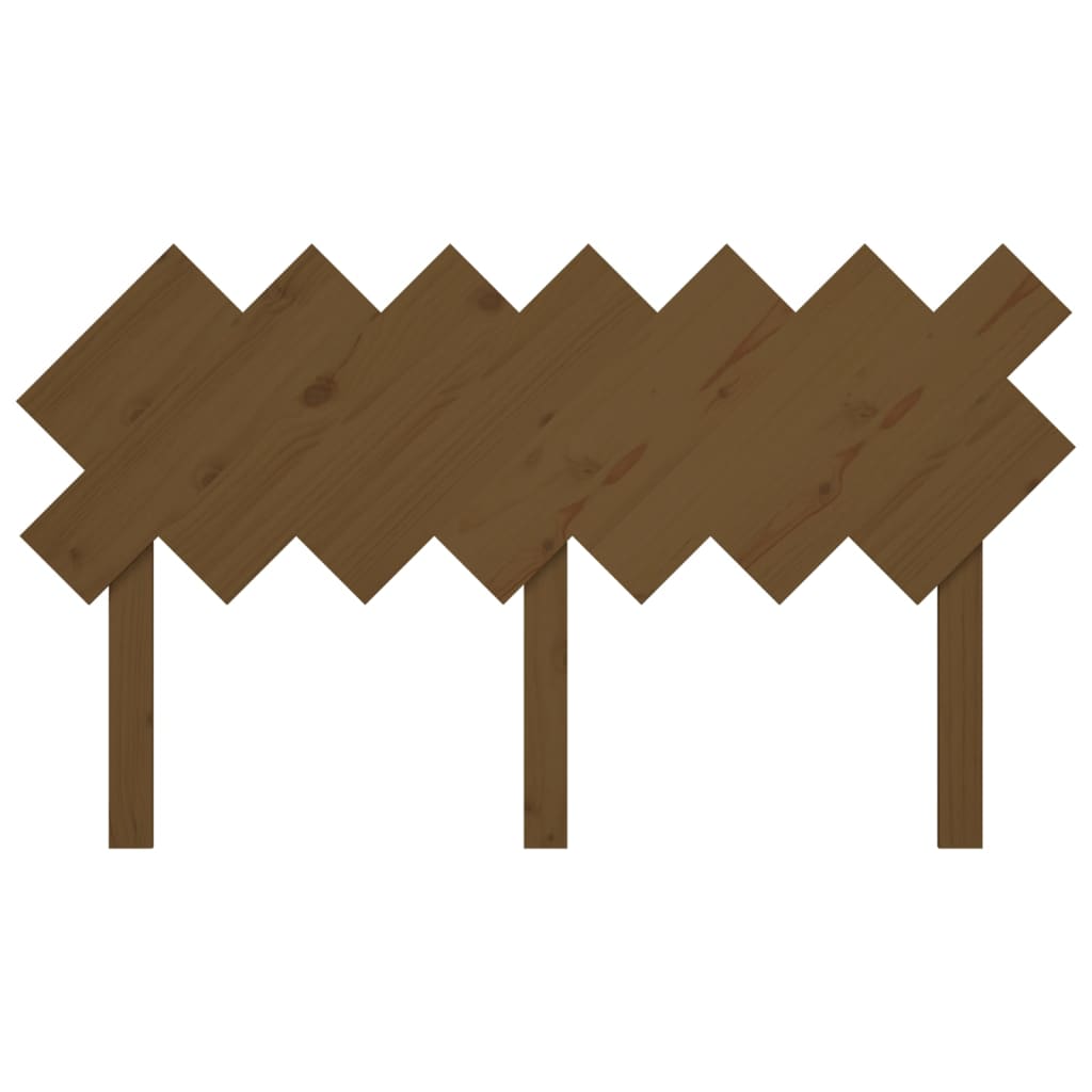 Tête de lit Marron miel 141x3x80,5 cm Bois massif de pin - XIOS