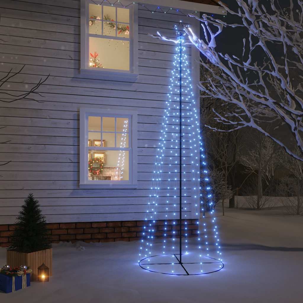 Arbre de Noël cône 310 LED Bleues 100x300 cm - XIOS