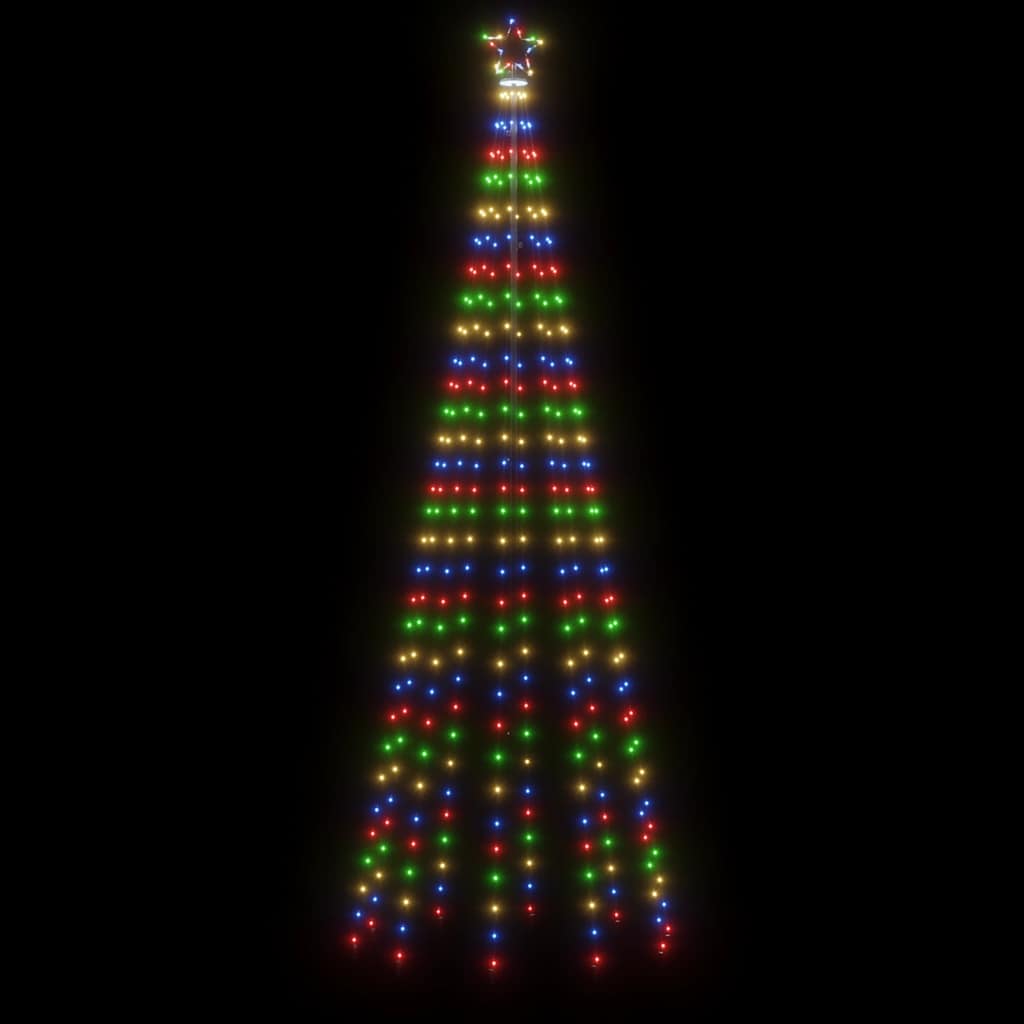 Arbre de Noël cône 310 LED Colorées 100x300 cm - XIOS