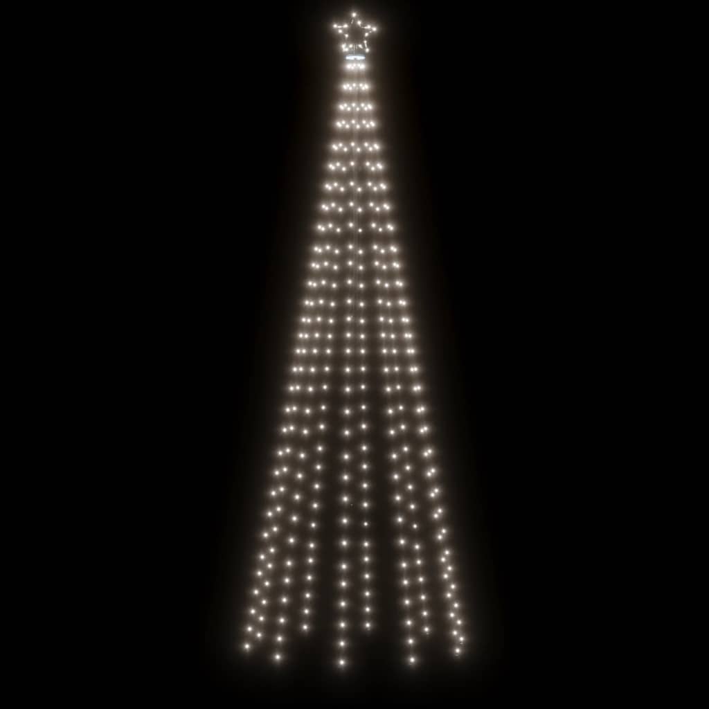 Sapin de Noël avec piquet Blanc froid 310 LED 300 cm - XIOS