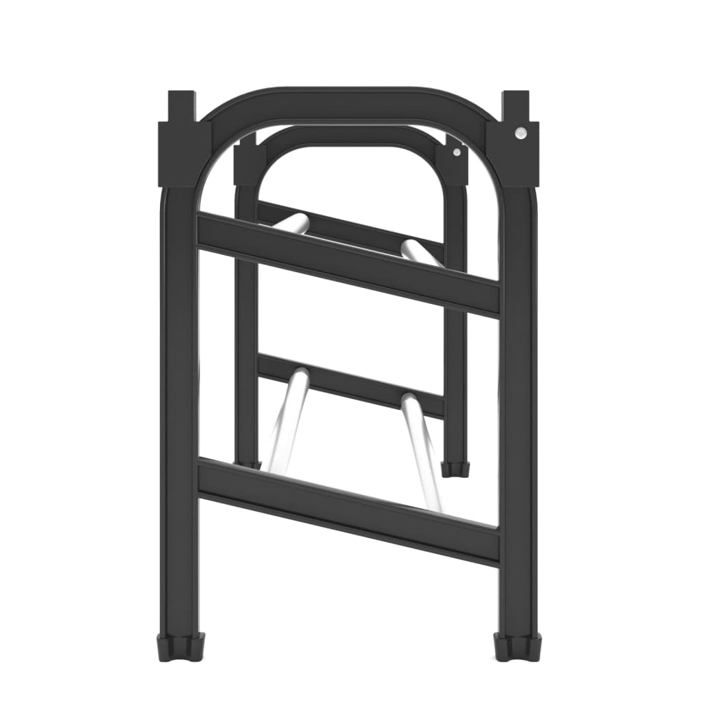 Meuble à chaussures extensible avec 2 étagères 119x24x37 cm - XIOS