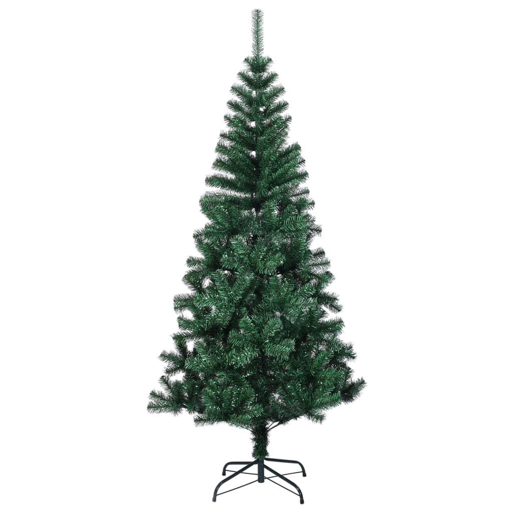 Sapin de Noël artificiel pointes iridescentes Vert 150 cm PVC - XIOS
