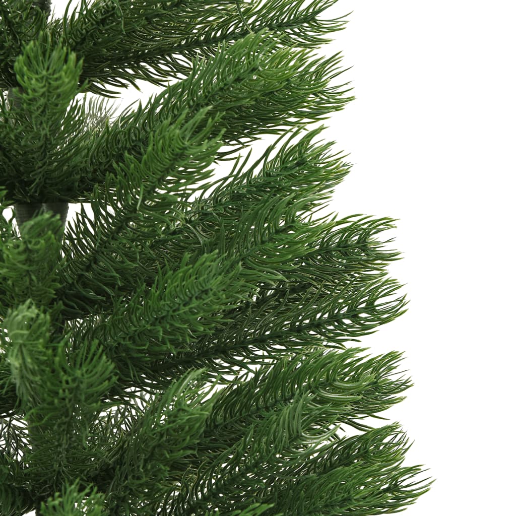 Sapin de Noël artificiel mince avec support 120 cm PE - XIOS