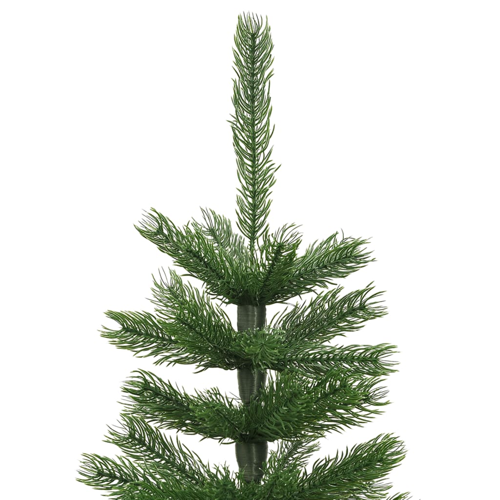 Sapin de Noël artificiel mince avec support 150 cm PE - XIOS