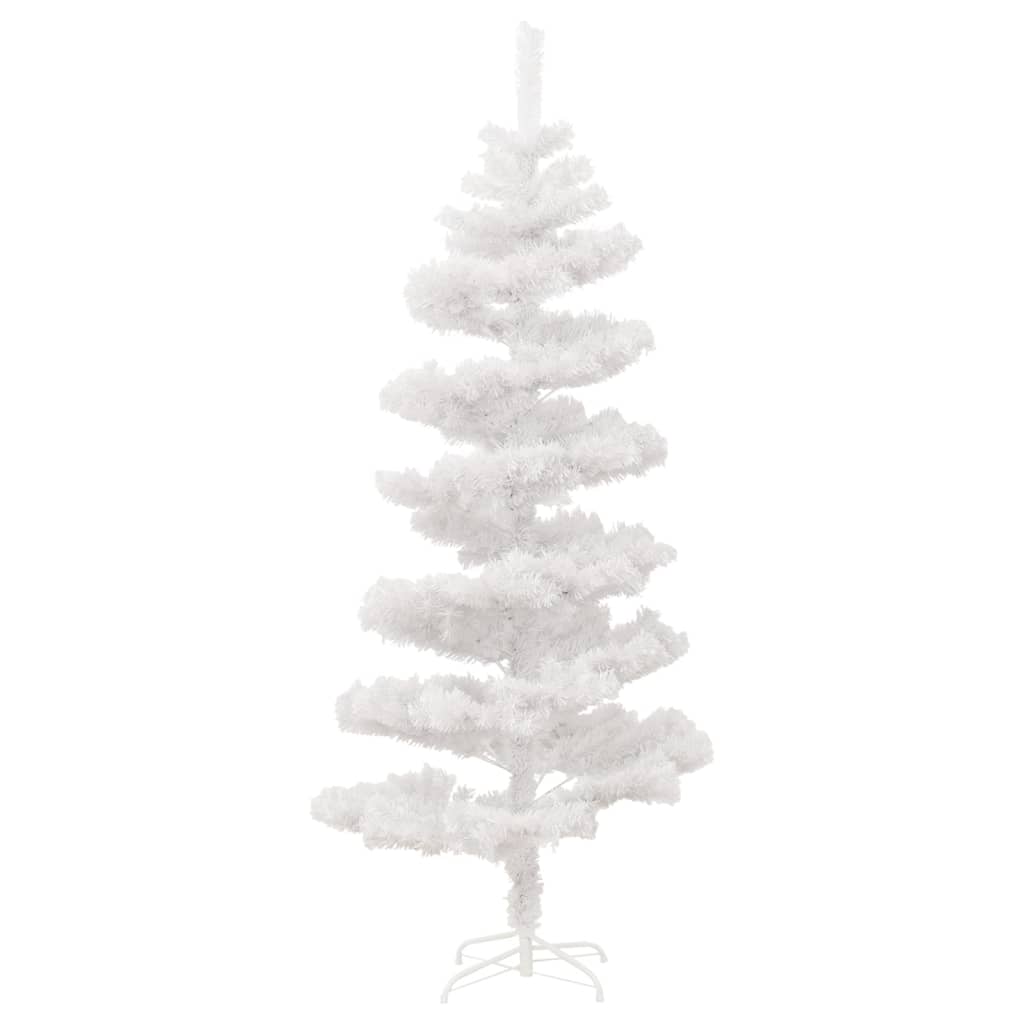 Arbre de Noël hélicoïdal pré-éclairé et support blanc 150cm PVC - XIOS